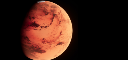 NASA поделилось звуком метеорита, врезающегося в Марс