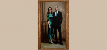 Принц Уильям и Кейт Миддлтон поделились официальным портретом