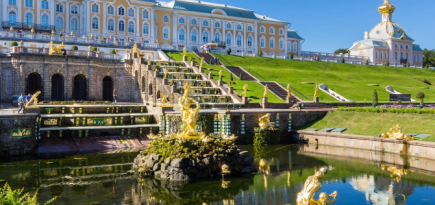 Екатерининский корпус «Петергофа» откроется после реставрации