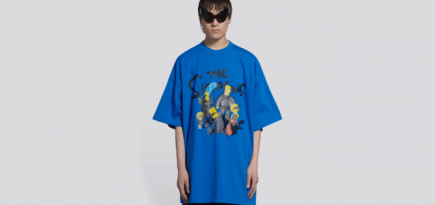 Balenciaga выпустил коллекцию с Симпсонами