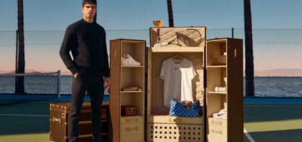 Louis Vuitton создал сундук для трофеев теннисиста Карлоса Алькараса