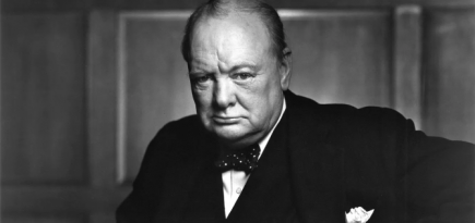 Знаменитую фотографию Черчилля украли из отеля в Оттаве и заменили копией