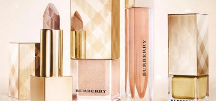 Рождественская коллекция макияжа Burberry