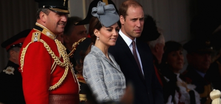 Королевская семья на приветственной встрече президента Сингапура в Лондоне