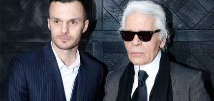 Гости показа Dior Homme, осень-зима 2015