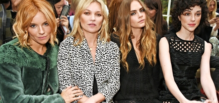 Гости показа Burberry Prorsum весна-лето 2016