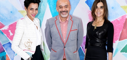 Гости показа Schiaparelli