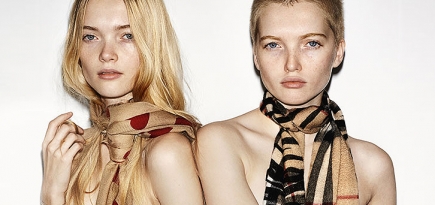 Рут и Мэй Белл, Сол Госс и другие rookie models в кампании Burberry