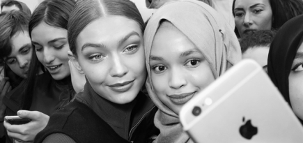 Джиджи Хадид на презентации Tommy х Gigi в Лондоне