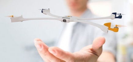 Квадрокоптер Nixie для съемки selfie-фото