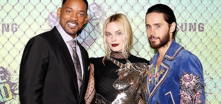 Премьера фильма \"Отряд самоубийц\" в Нью-Йорке