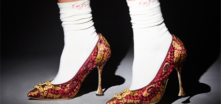 Manolo Blahnik и Falke создали коллекцию носков