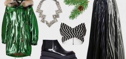 Северное сияние: 5 образов для новогодней вечеринки