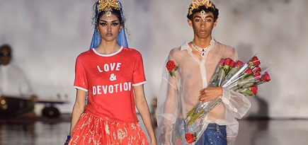 Лондонская неделя моды: Ashish, весна-лето 2017