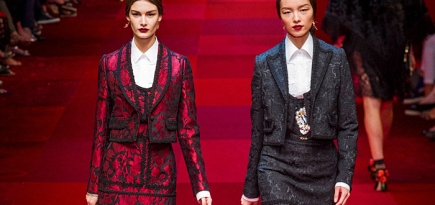 Обзор Buro 24/7: Dolce & Gabbana, весна-лето 2015