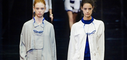 Обзор Buro 24/7: Emporio Armani, весна-лето 2015