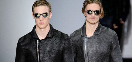 Обзор Buro 24/7: мужская коллекция Emporio Armani, осень-зима 2015