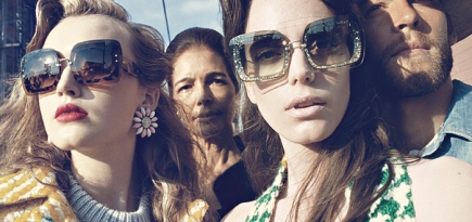 Молодые актрисы в кампании Miu Miu, осень-зима 2015