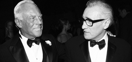 Джорджо Армани будет курировать выставку, посвященную Мартину Скорсезе