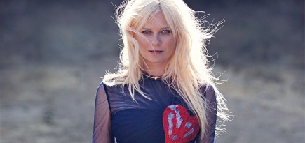 Кирстен Данст в съемке The Edit