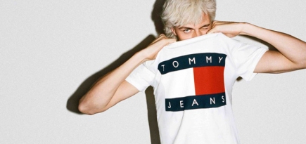 Джинсовые 90-е: Лаки Блю Смит в рекламной кампании Tommy Hilfiger