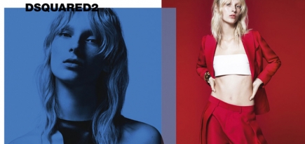 Рекламная кампания Dsquared2, весна-лето 2015