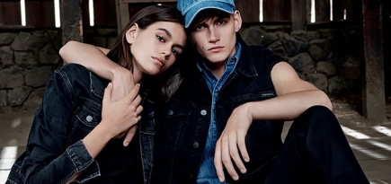 Дети Синди Кроуфорд снялись в рекламной кампании Calvin Klein