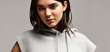 Кендалл Дженнер в рекламной кампании Calvin Klein