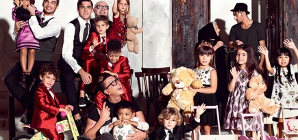 Рекламная кампания Dolce & Gabbana KIDS, весна-лето 2015