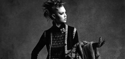 Линдси Виксон и Анна Эверс в осенне-зимней кампании Chanel