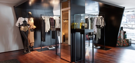 Открытие эфемерного бутика Chanel в Куршевеле