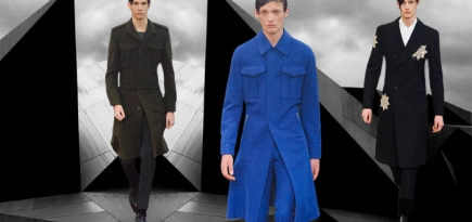 Обзор Buro 24/7: мужская коллекция Alexander McQueen, осень-зима 2015