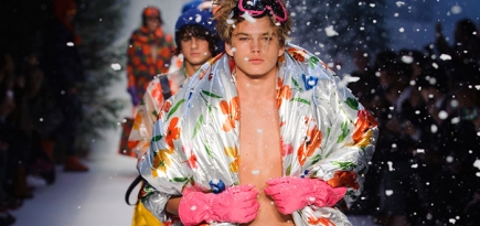 Обзор Buro 24/7: мужская коллекция Moschino, осень-зима 2015