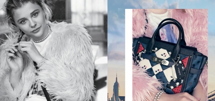 Хлоя Грейс Морец и Кид Кади в новой кампании Coach