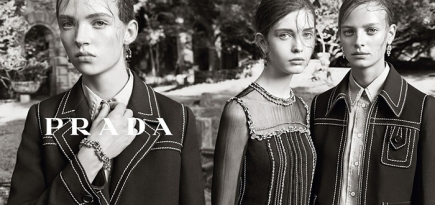 Рекламная кампания Prada, resort 2015