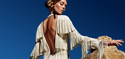 Первый взгляд: Ондрия Хардин для Tom Ford