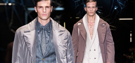 Обзор Buro 24/7: мужская коллекция Versace, осень-зима 2015