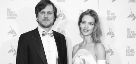 Наталья Водянова на премии Golden Unicorn Awards в Лондоне