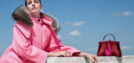 Полная версия: рекламная кампания Fendi, осень-зима 2014