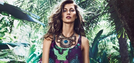 Жизель Бундхен в летней рекламной кампании H&M