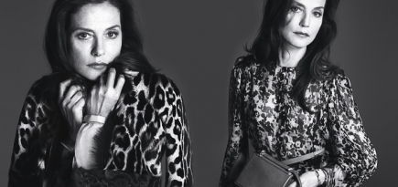 Изабель Юппер в рекламной кампании Givenchy