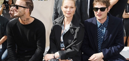 Гости показа Louis Vuitton в Париже