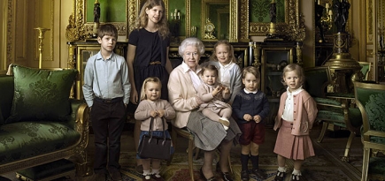 Королевская семья в объективе Энни Лейбовиц