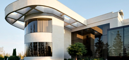 Летающая тарелка: необычная вилла под Москвой