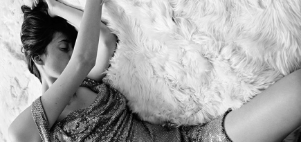 Хелена Северин в объективе Эди Слимана для новой рекламной кампании Saint Laurent