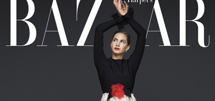 Внук Ричарда Аведона снял внучку Одри Хепберн для Harper's Bazaar