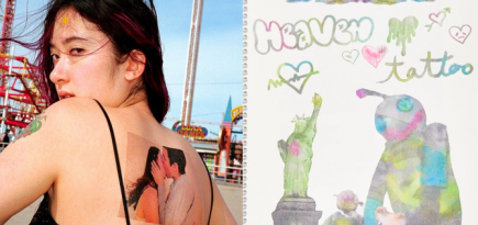 Marc Jacobs представил набор переводных татуировок