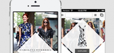 В Carolina Herrera запускают свое мобильное приложение