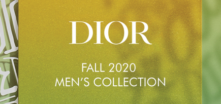 Онлайн-трансляция шоу Dior Men, коллекция pre-fall 2020