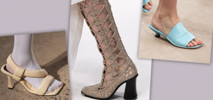 Обувь сезона весна-лето 2020: вьетнамки, вязаные сапоги и «мамины мюли»